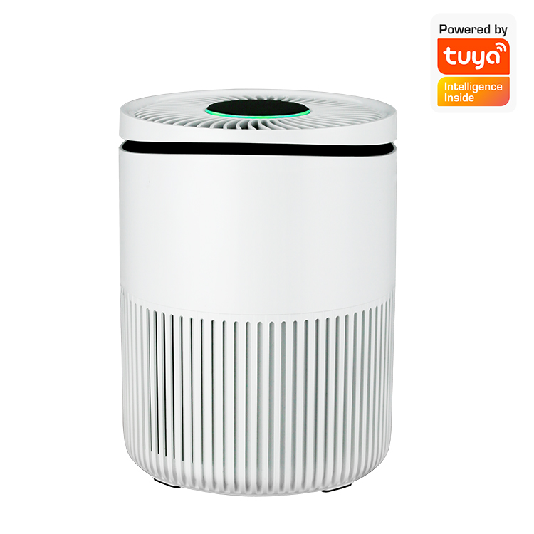 UEMON Smart Home OEM Tuya Control 99.97% Allergens HEPA Air filter Indoor Mini Anti Virus Air Purifi