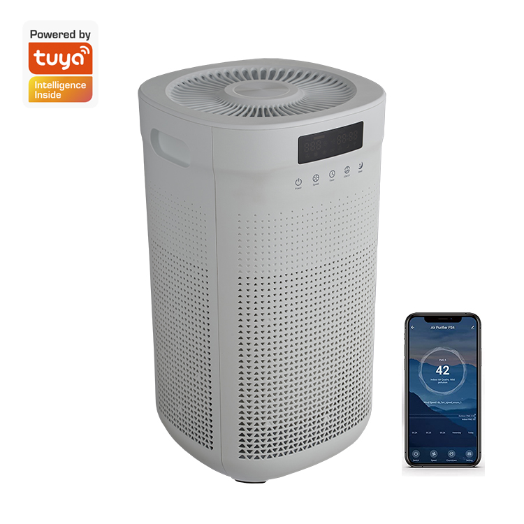 UEMON Tuya App Remote Control HEPA Air Filter Freshener Air Purifier Odor Impurities Remover For Hom