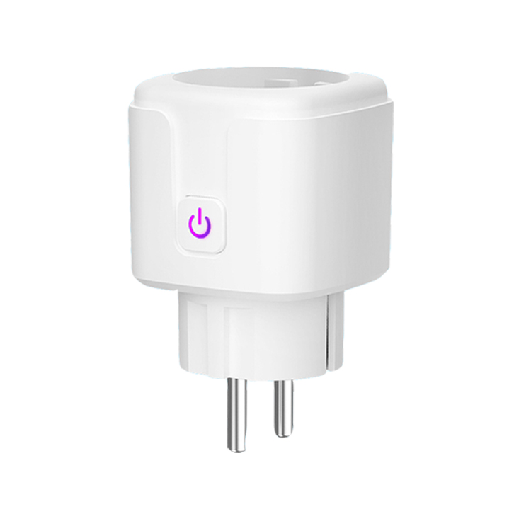 UEMON Smart Home Tuya Alexa 16A EU Customized Logo Brand Remote Control Wifi Smart Plug Socket